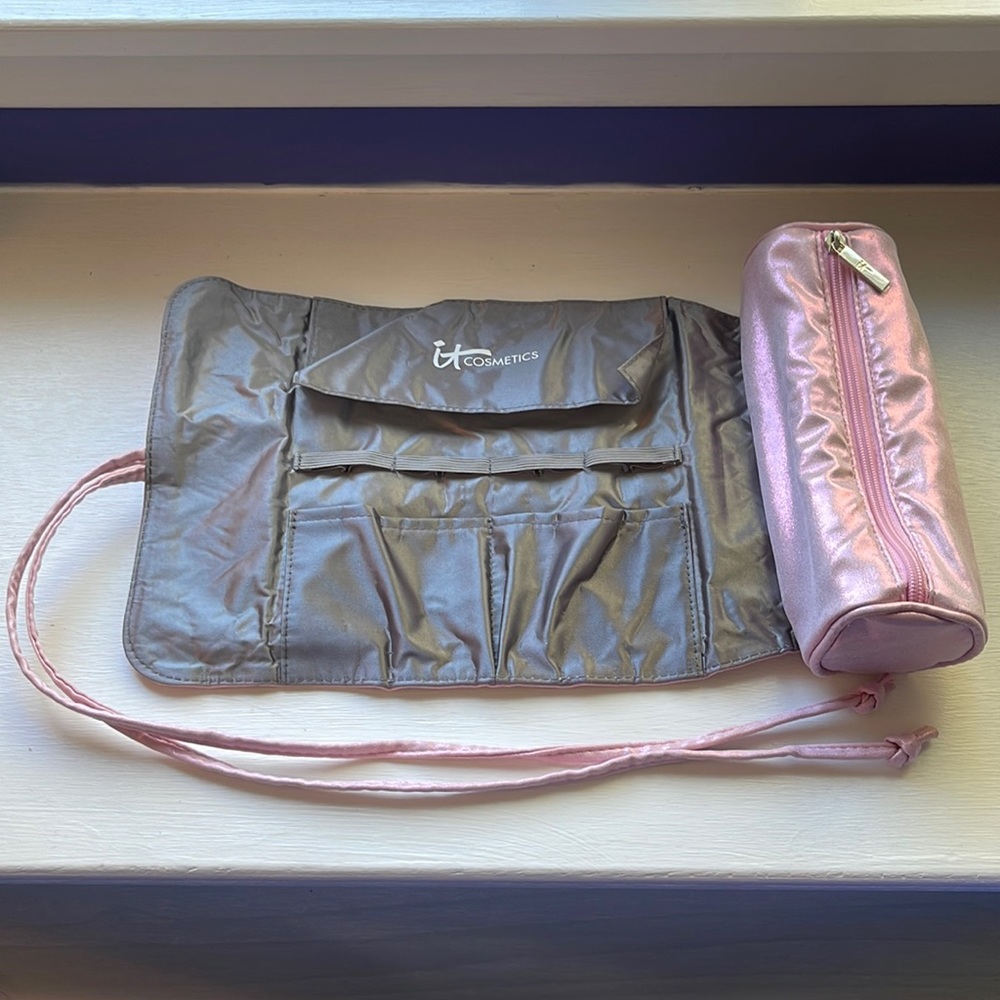 IT Cosmetics Makeup Bag - Pink Shimmer (Special Edition)